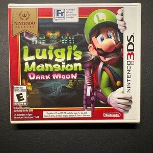 BRAND NEW SEALED Nintendo Luigi's Mansion: Dark Moon for 3DS